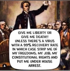 give me my liberty unless