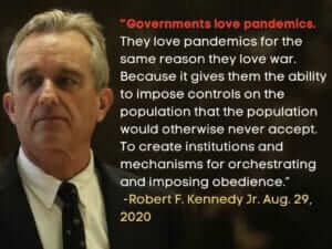 governments love pandemics