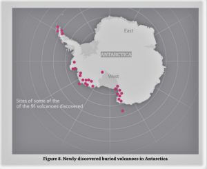 Volcanoes in Antarctica 