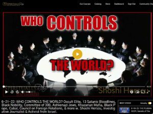 Who controls the world interview on Spiritually Raw thumbnail