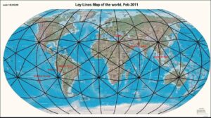 Ley lines of the earth